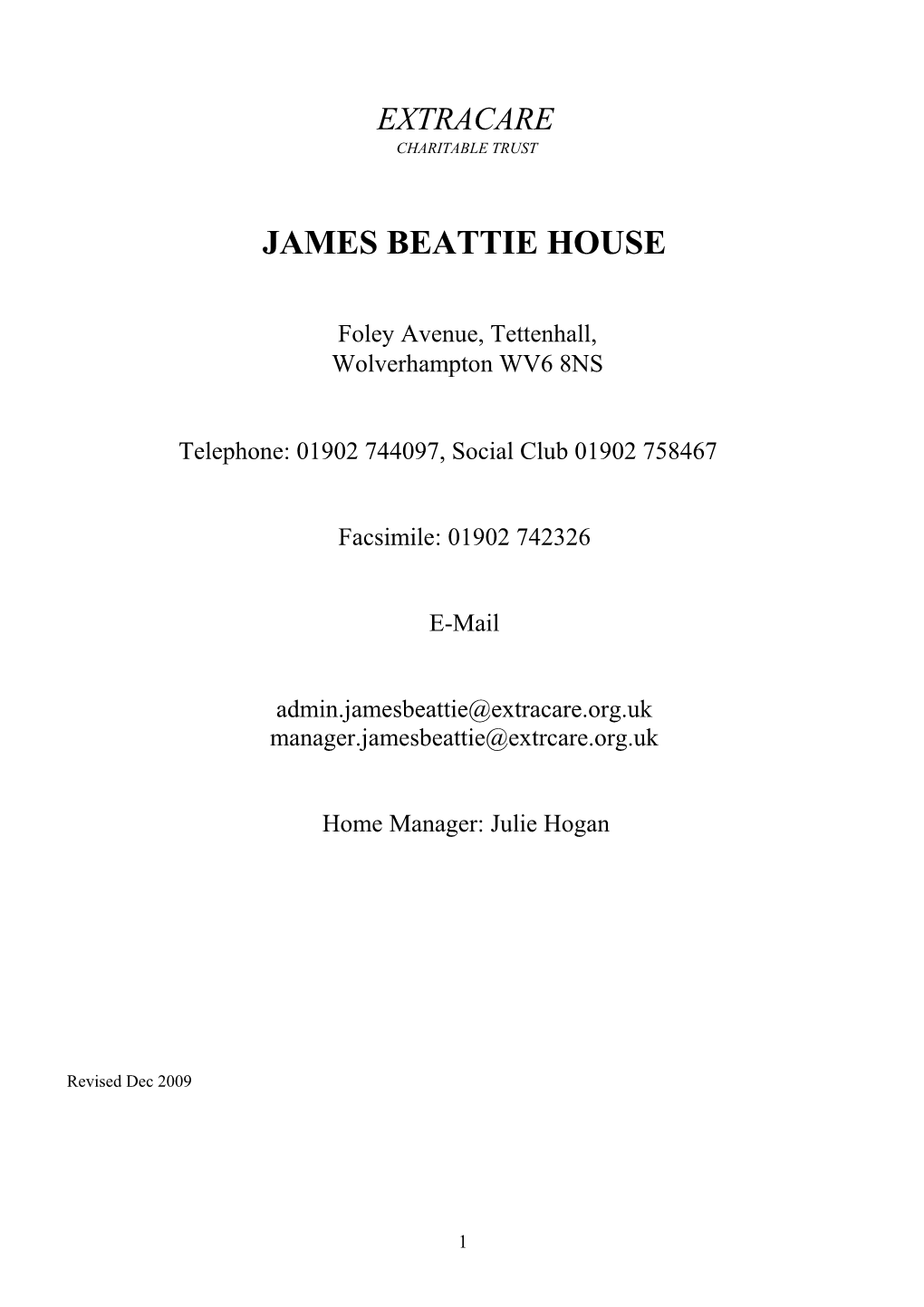 James Beattie House
