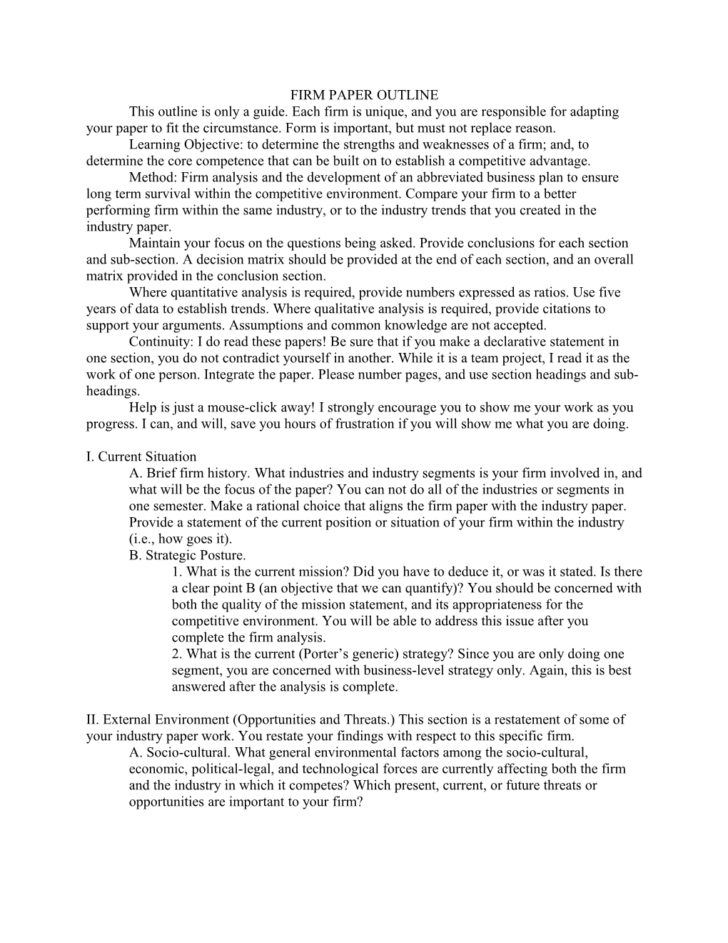 Strategic Management Case Analysis s1