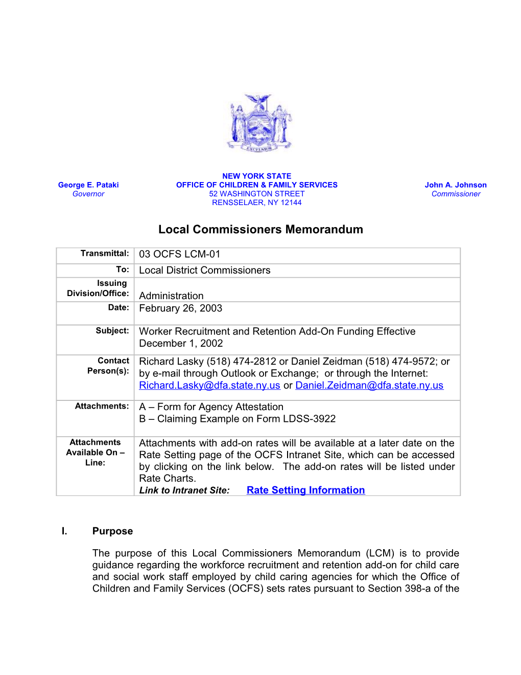 Local Commissioners Memorandum s3