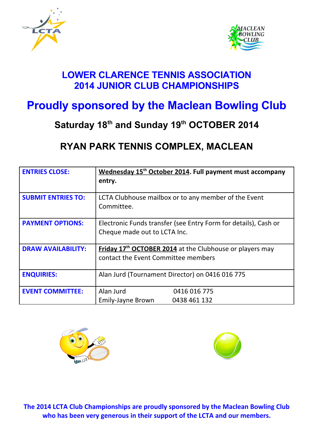 Lower Clarence Tennis Association