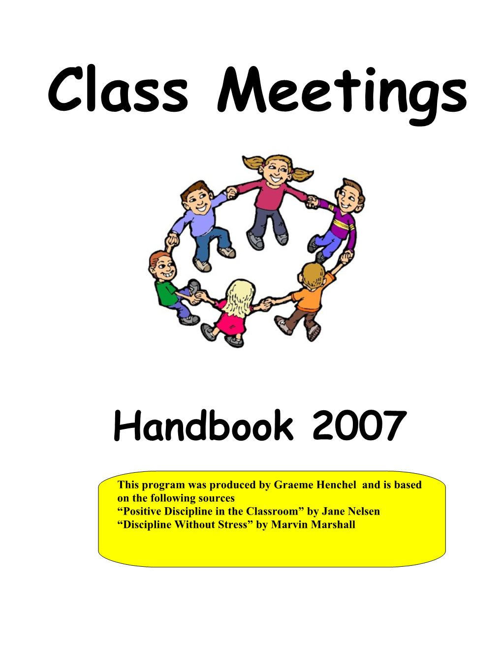 Class Meetings s1