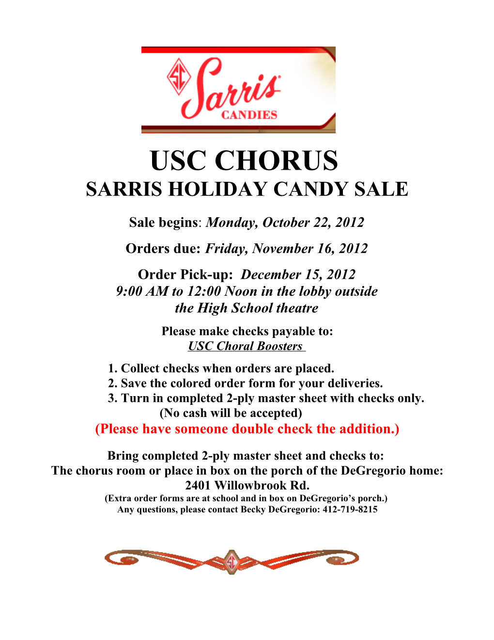 Usc Chorus Sarris Sale