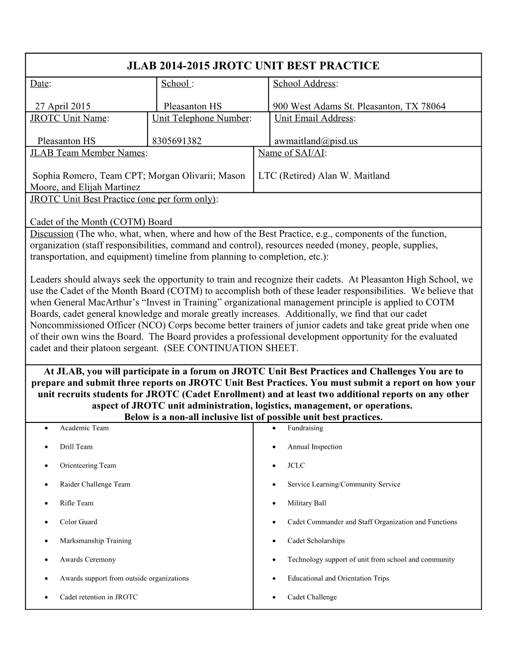 APS JROTC Retired Instructors Scholarship Nomination Form s3