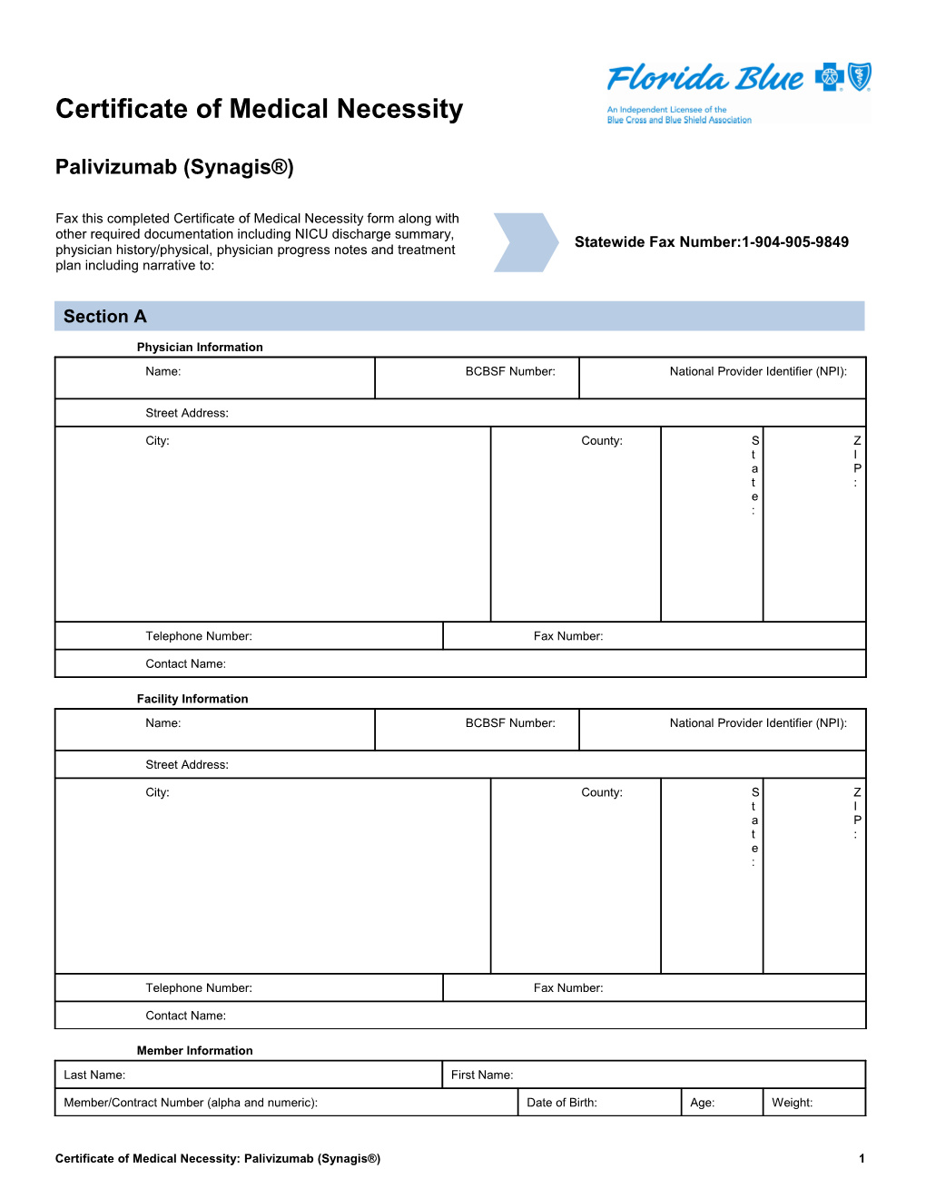 CMN - Palivizumab (Synagis )