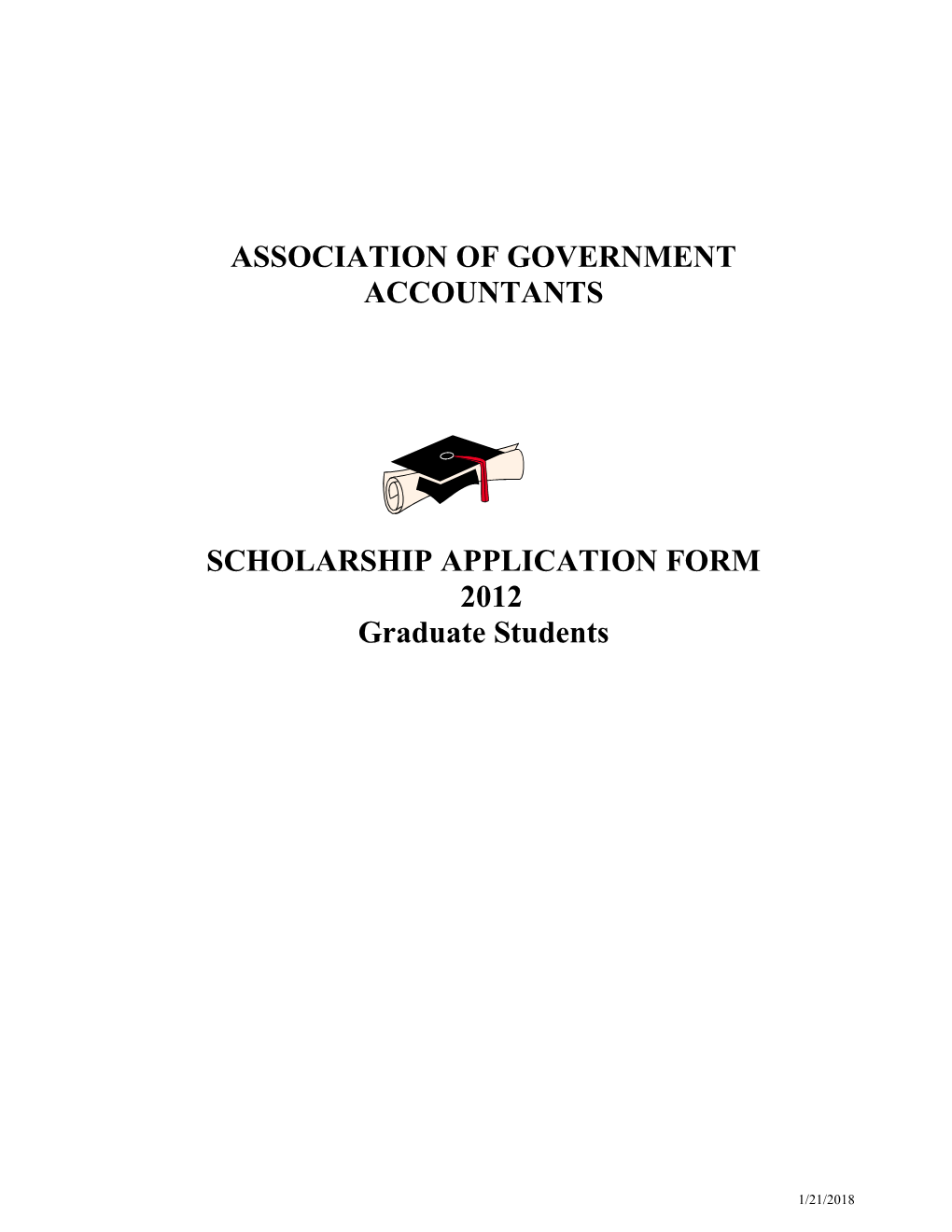 Association of Government Accountants s1