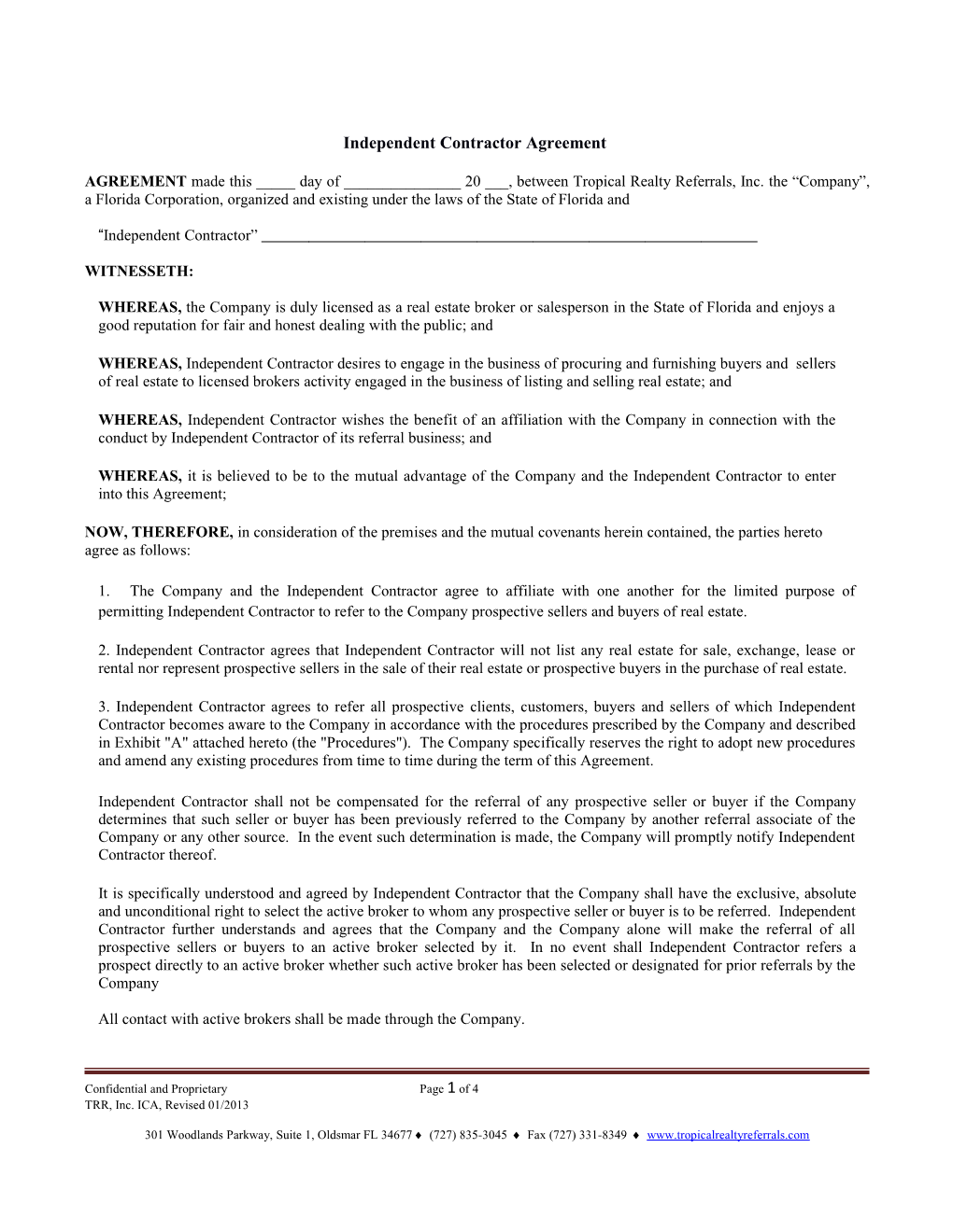 Independent Contractor Agreement s3