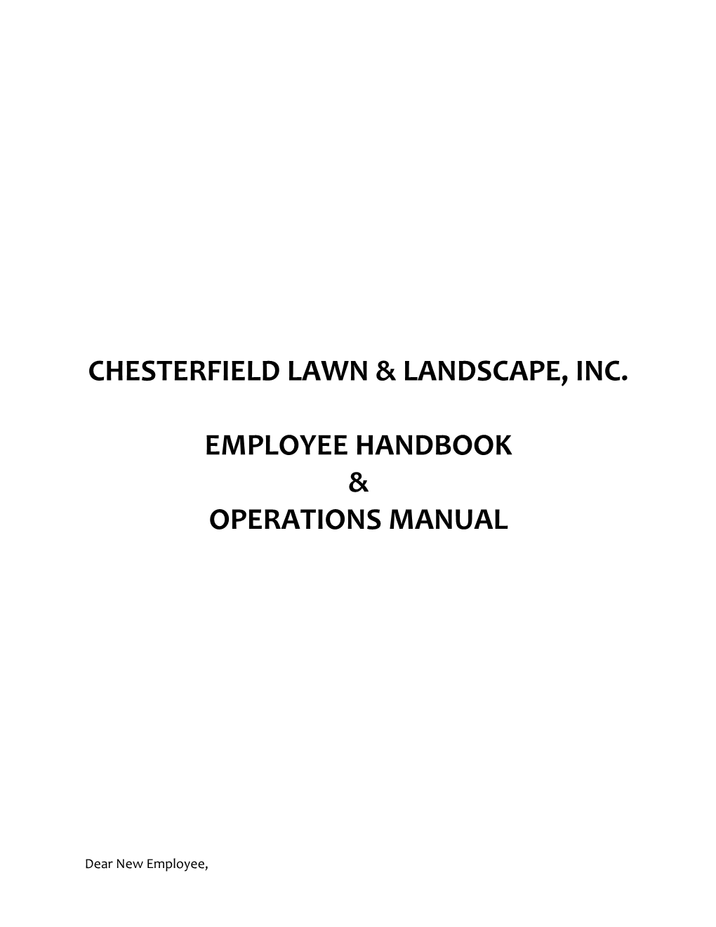 Chesterfield Lawn & Landscape, Inc