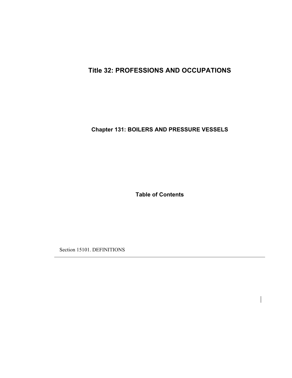 MRS Title 32, Chapter 131: BOILERS and PRESSURE VESSELS