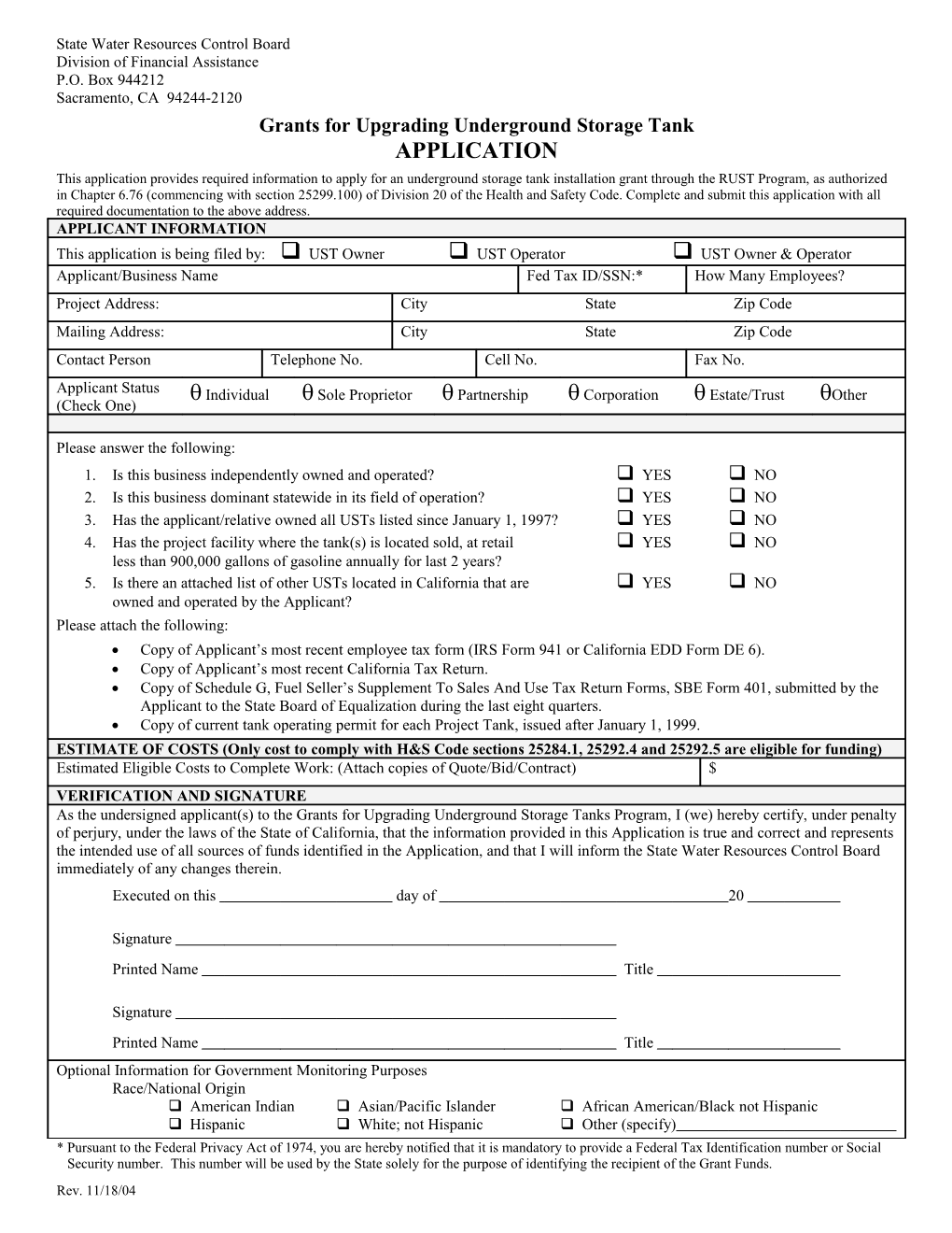 State of California s105