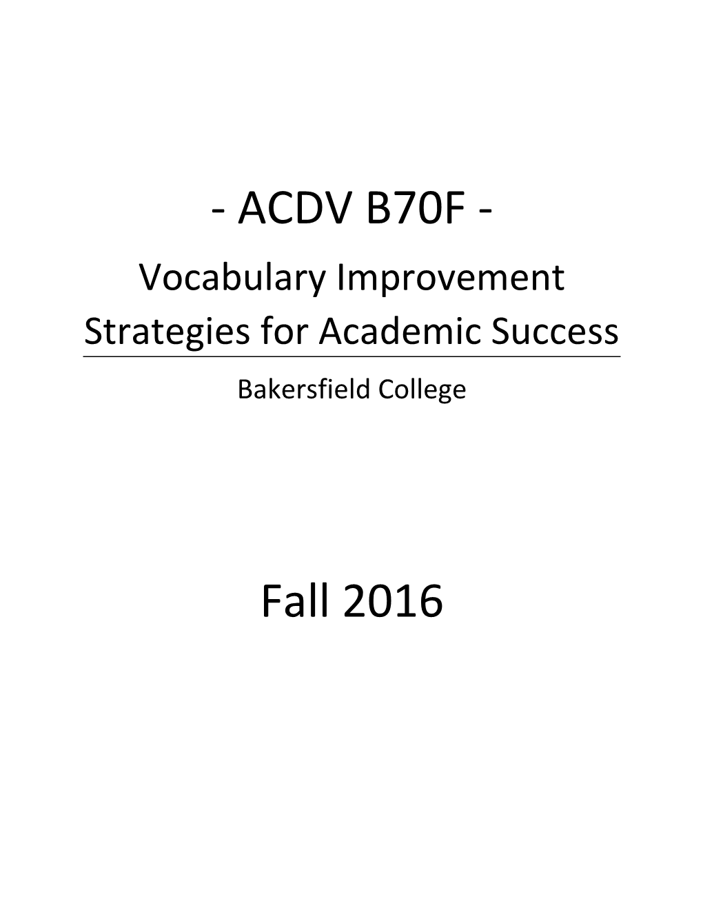 Vocabulary Improvement Strategies for Academic Success