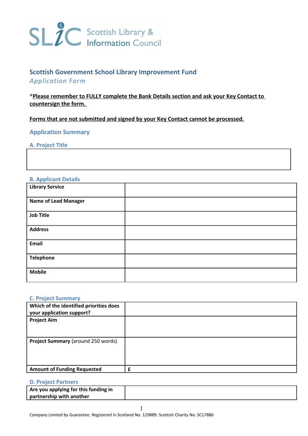 Scottish Government School Library Improvement Fund