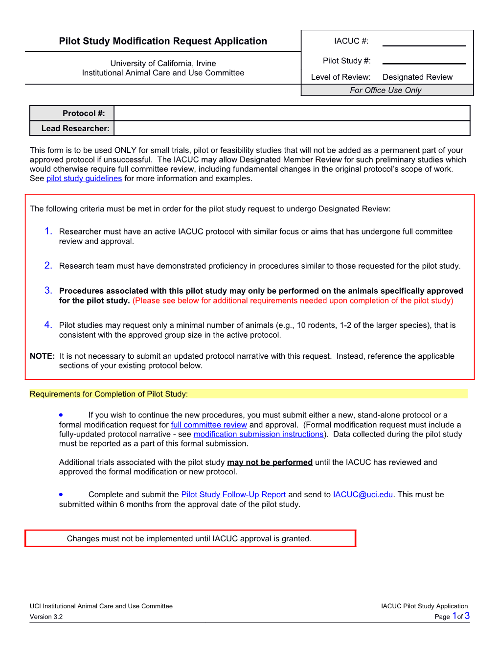 Protocol Modification Instructions s1