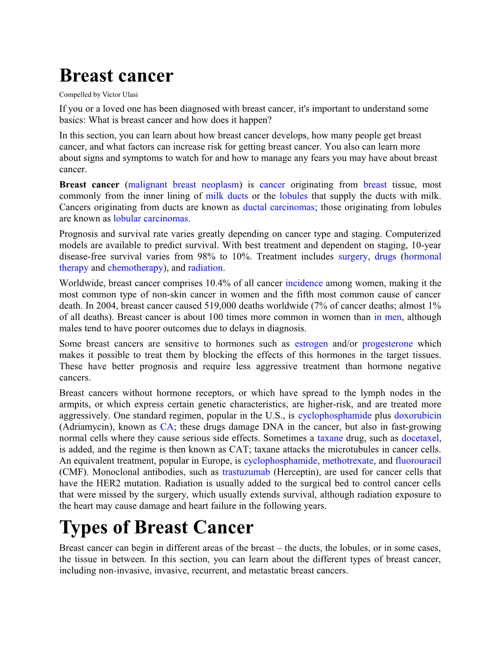 Breast Cancer s1