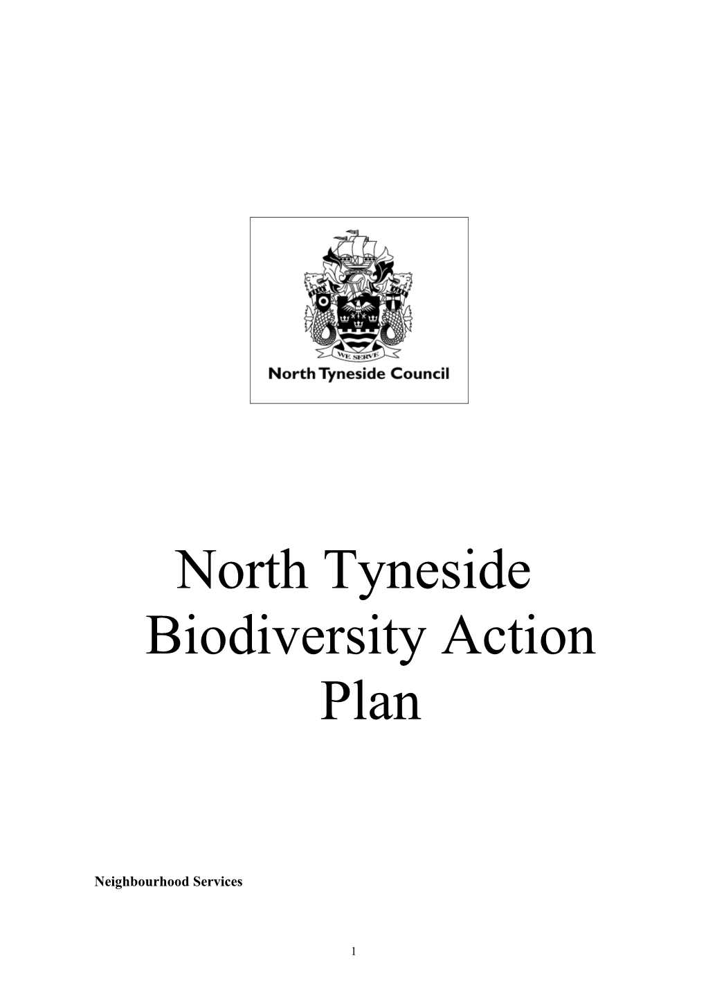 North Tyneside Biodiversity Action Plan