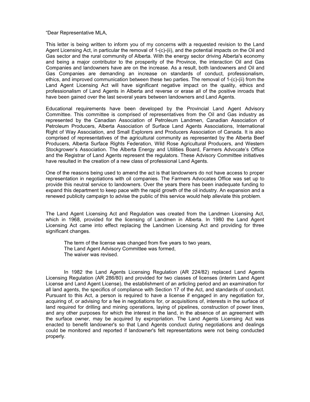 Impacts of the Removal of 1C2