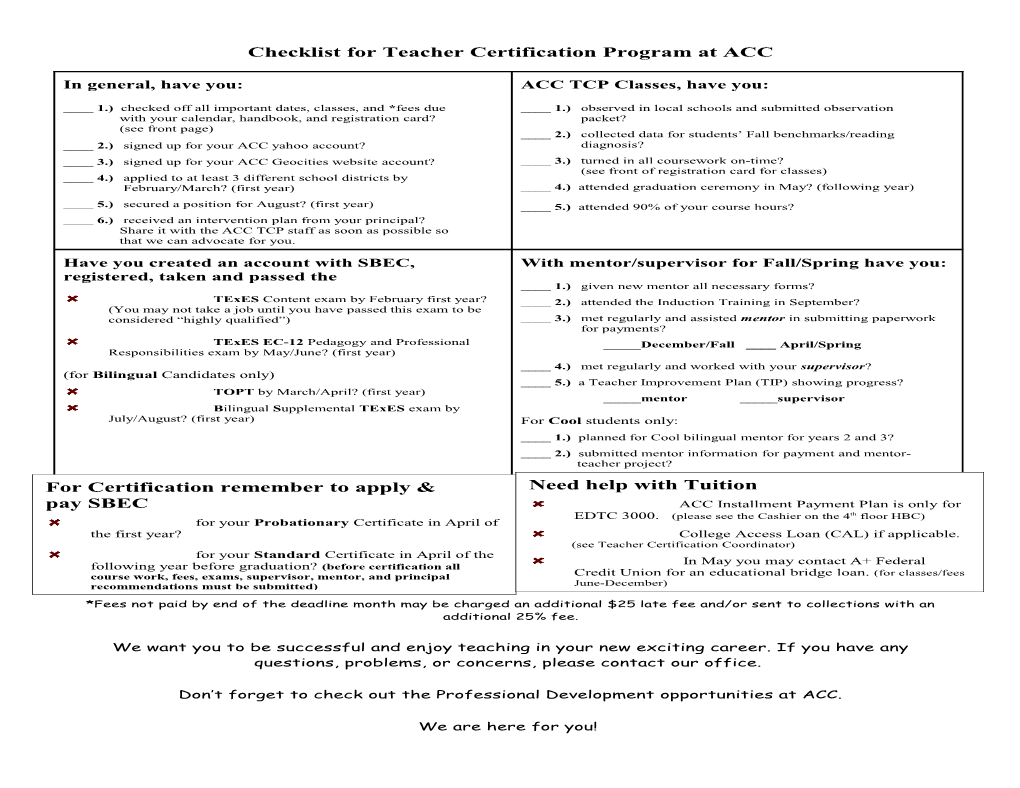 CE Registration Form