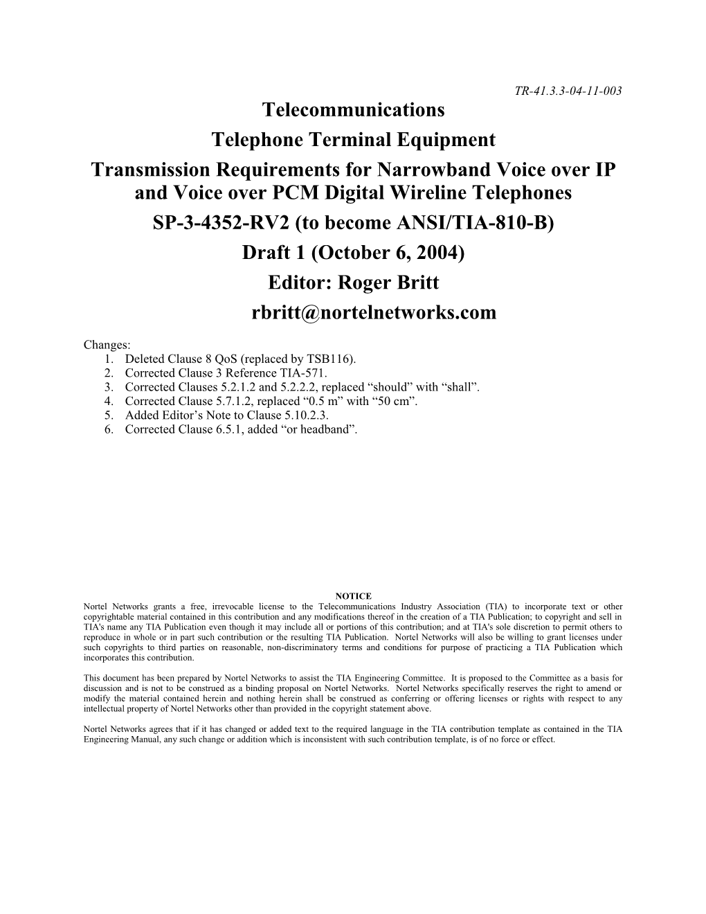 Telephone Terminal Equipment