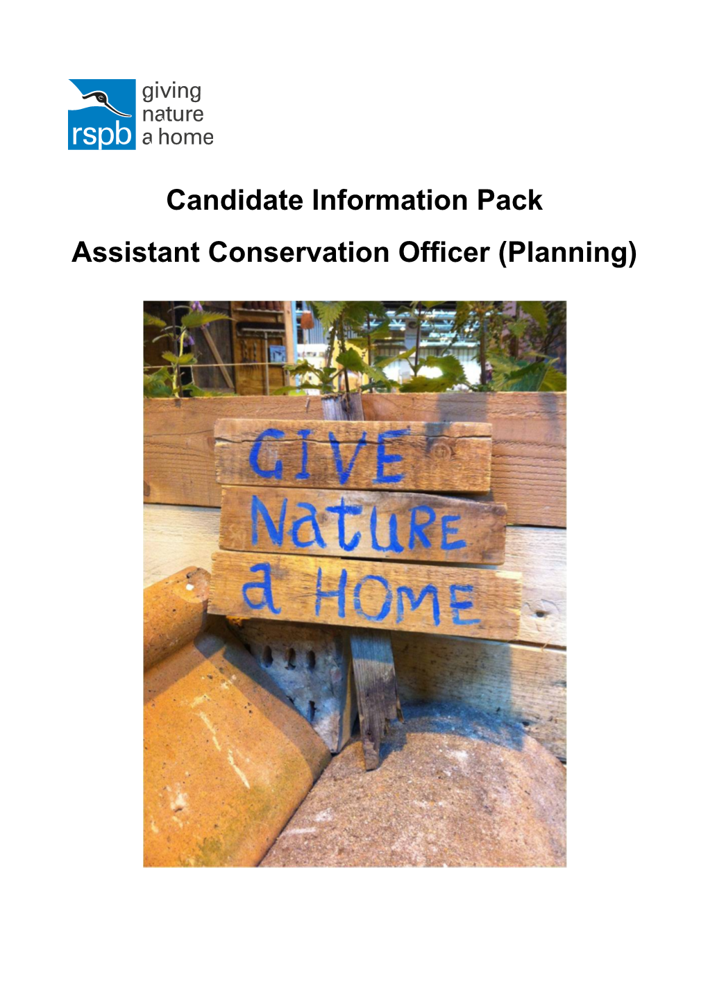 Assistant Conservation Officer (Planning)