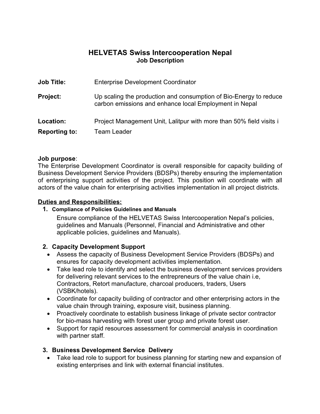 HELVETAS Swiss Intercooperation Nepal s1