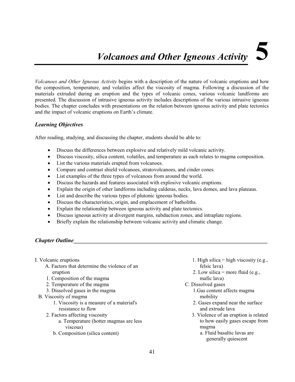 Volcanoes & Other Igneous Activity 4