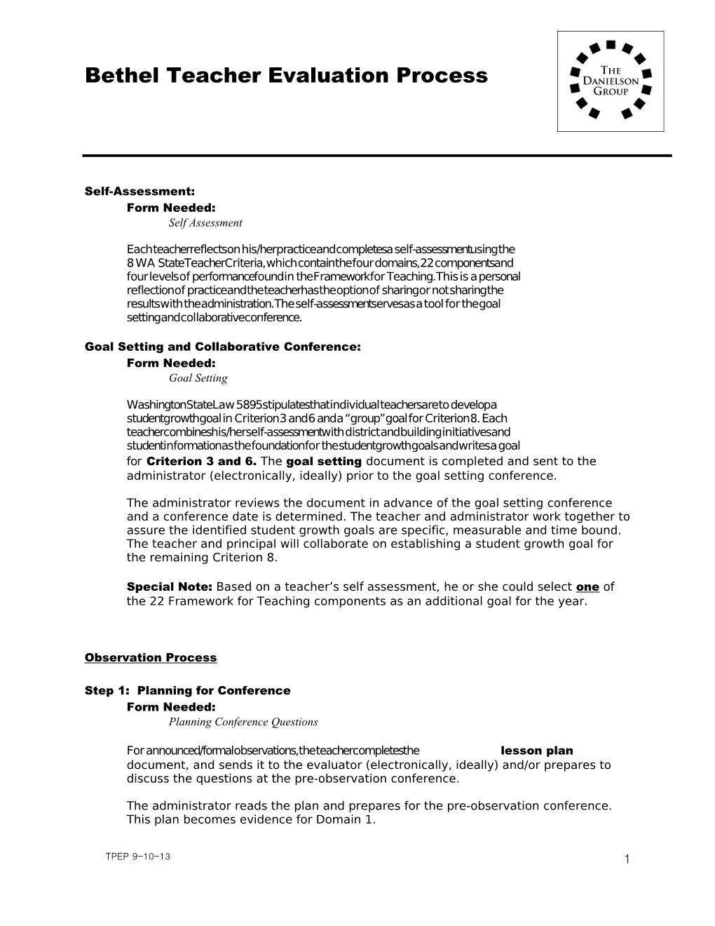 Goal Setting and Collaborative Conference