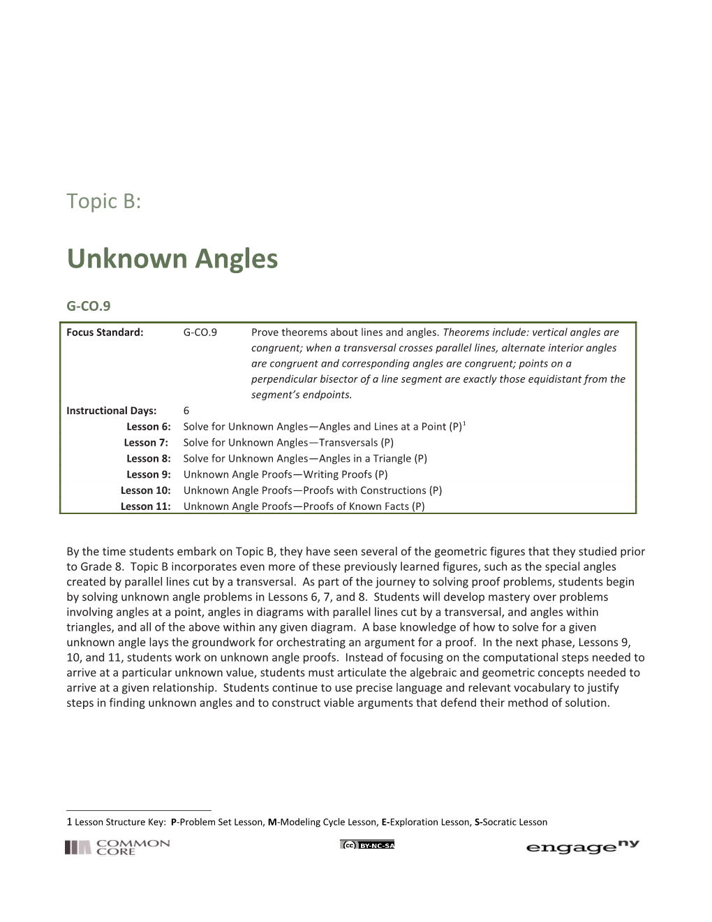 Unknown Angles