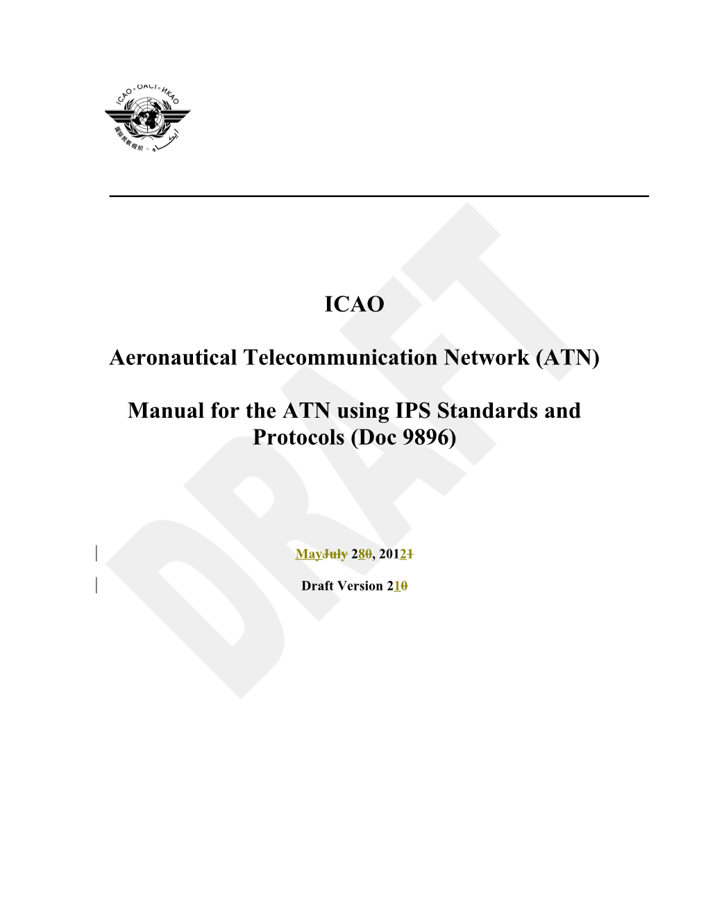 Aeronautical Telecommunication Network (ATN) s1