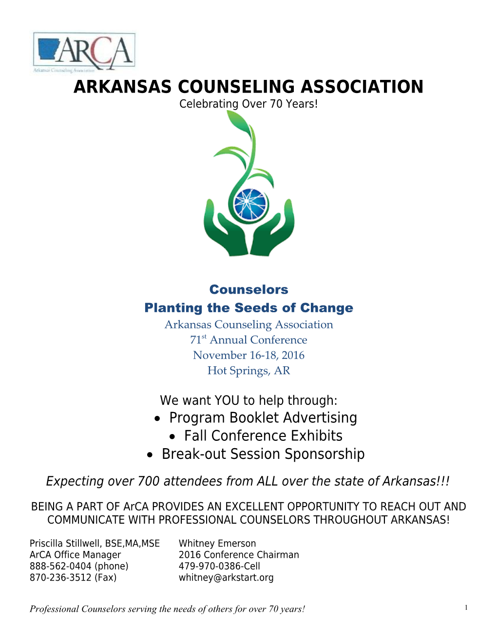 Arkansas Counseling Association