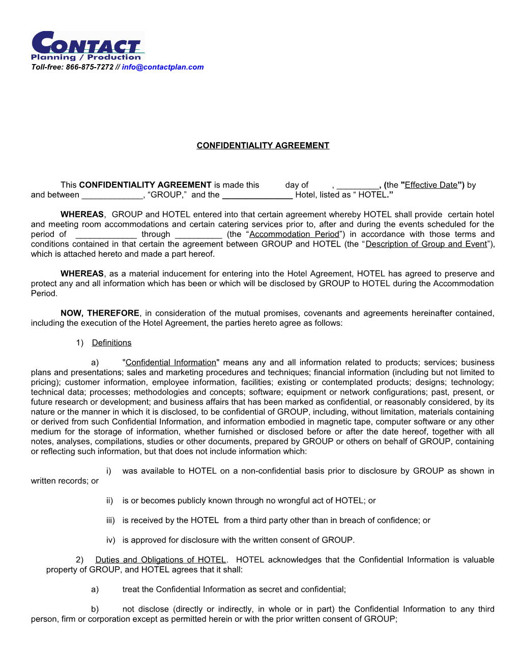 Confidentiality Agreement s1