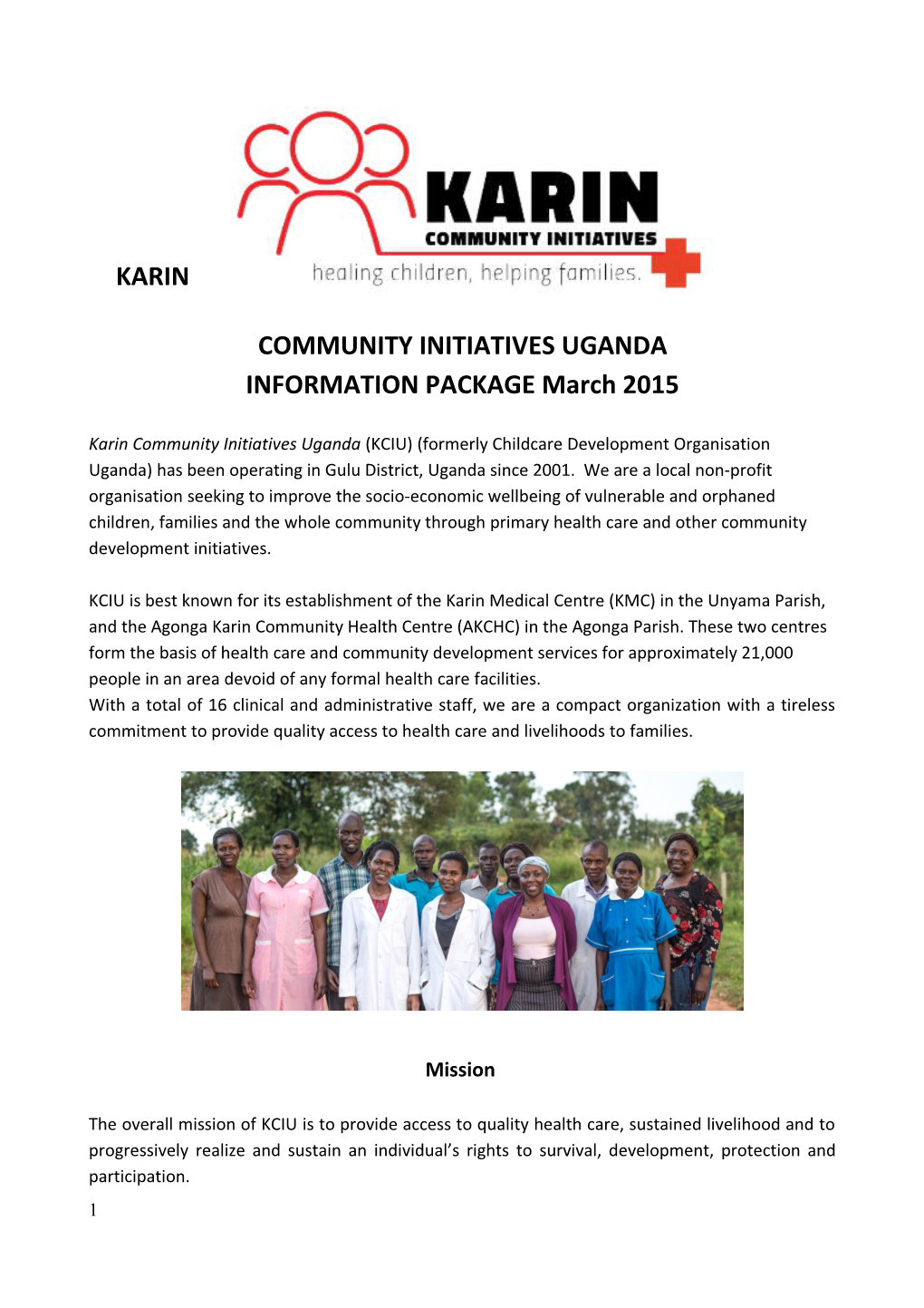 Karin Community Initiatives Uganda