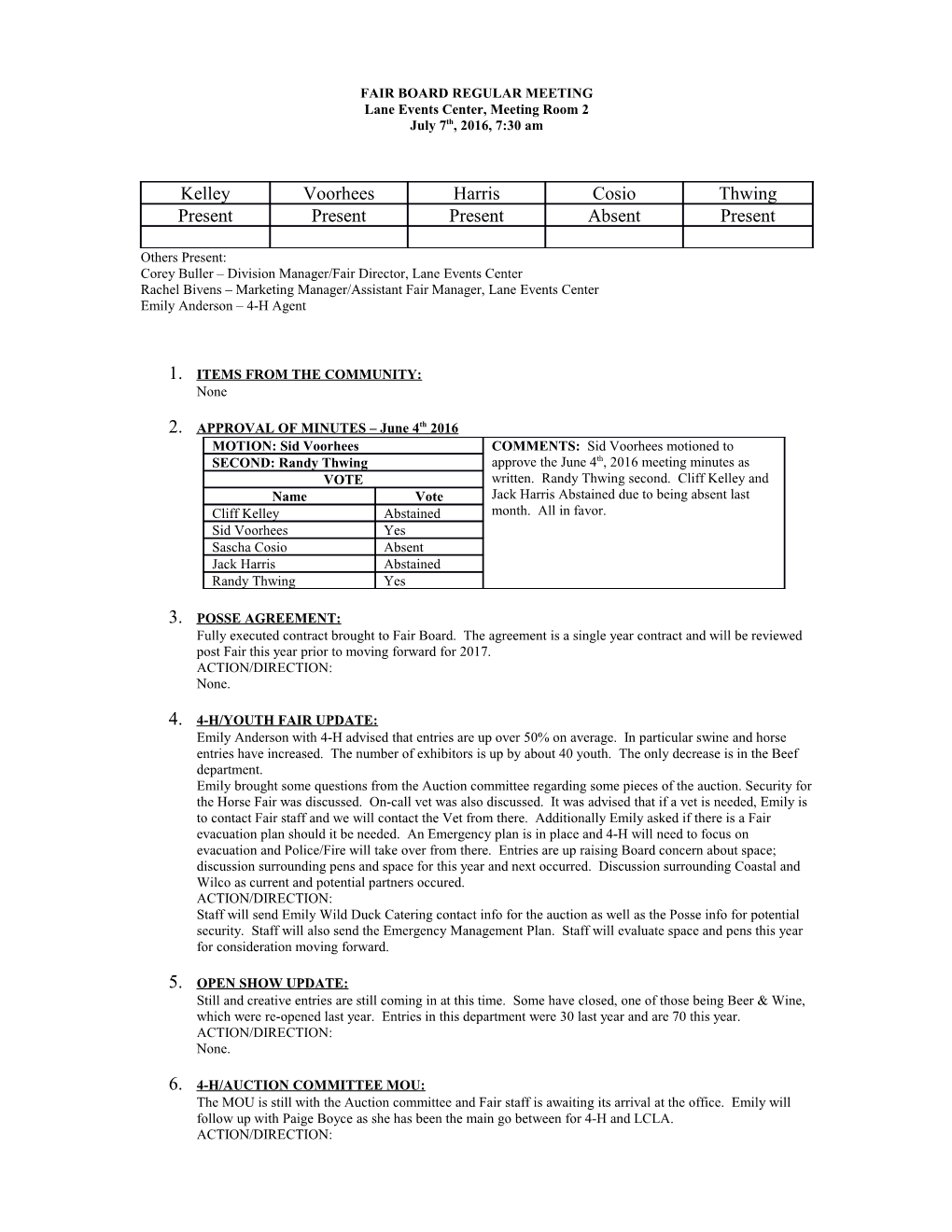 Fair Board Regular Meeting s1