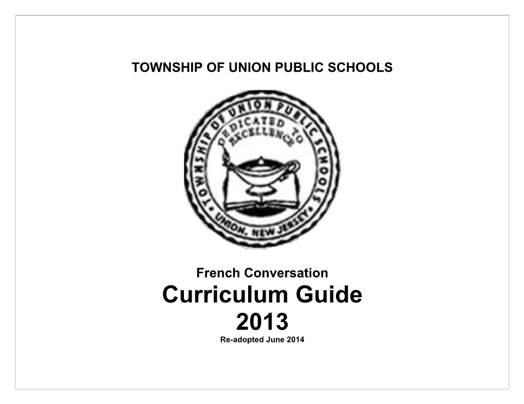Township Of Union Public Schools
