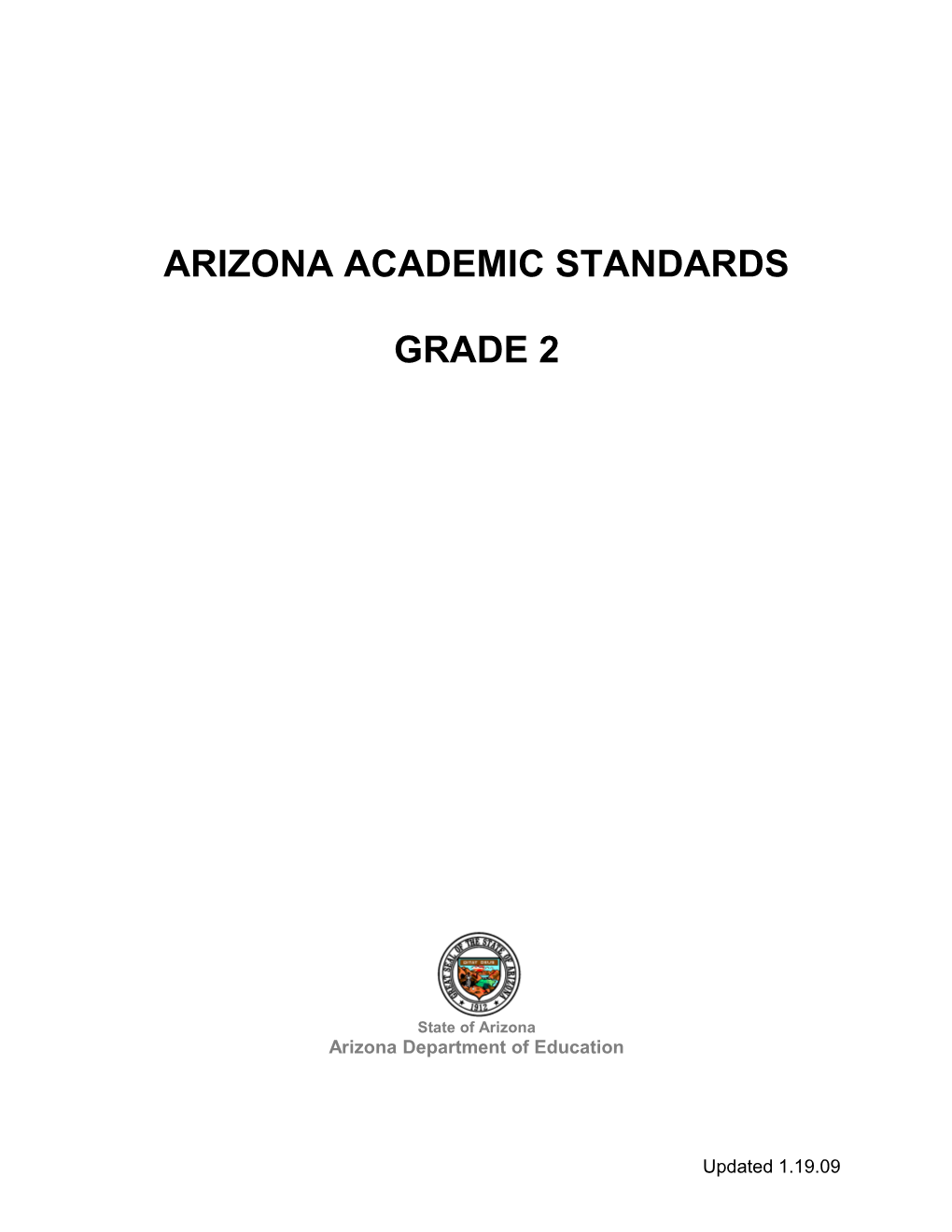 Arizona Academic Standards