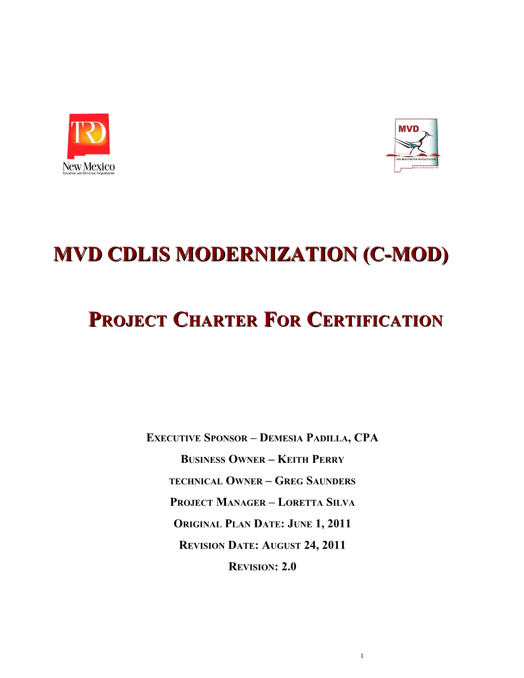 MVD CDLIS Modernization(C-Mod)