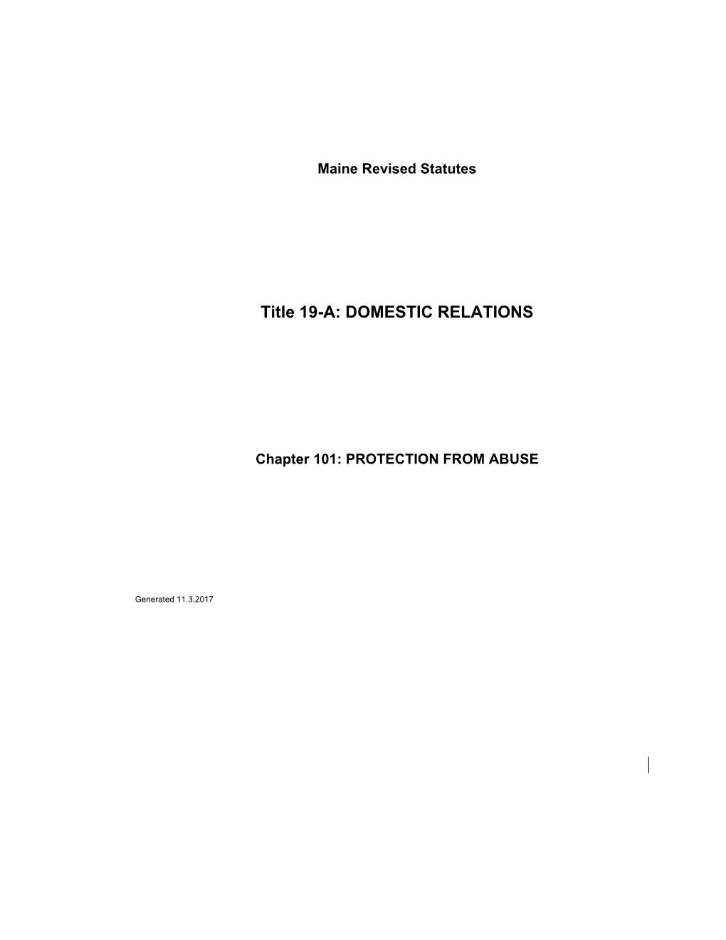 Maine Revised Statutes s1