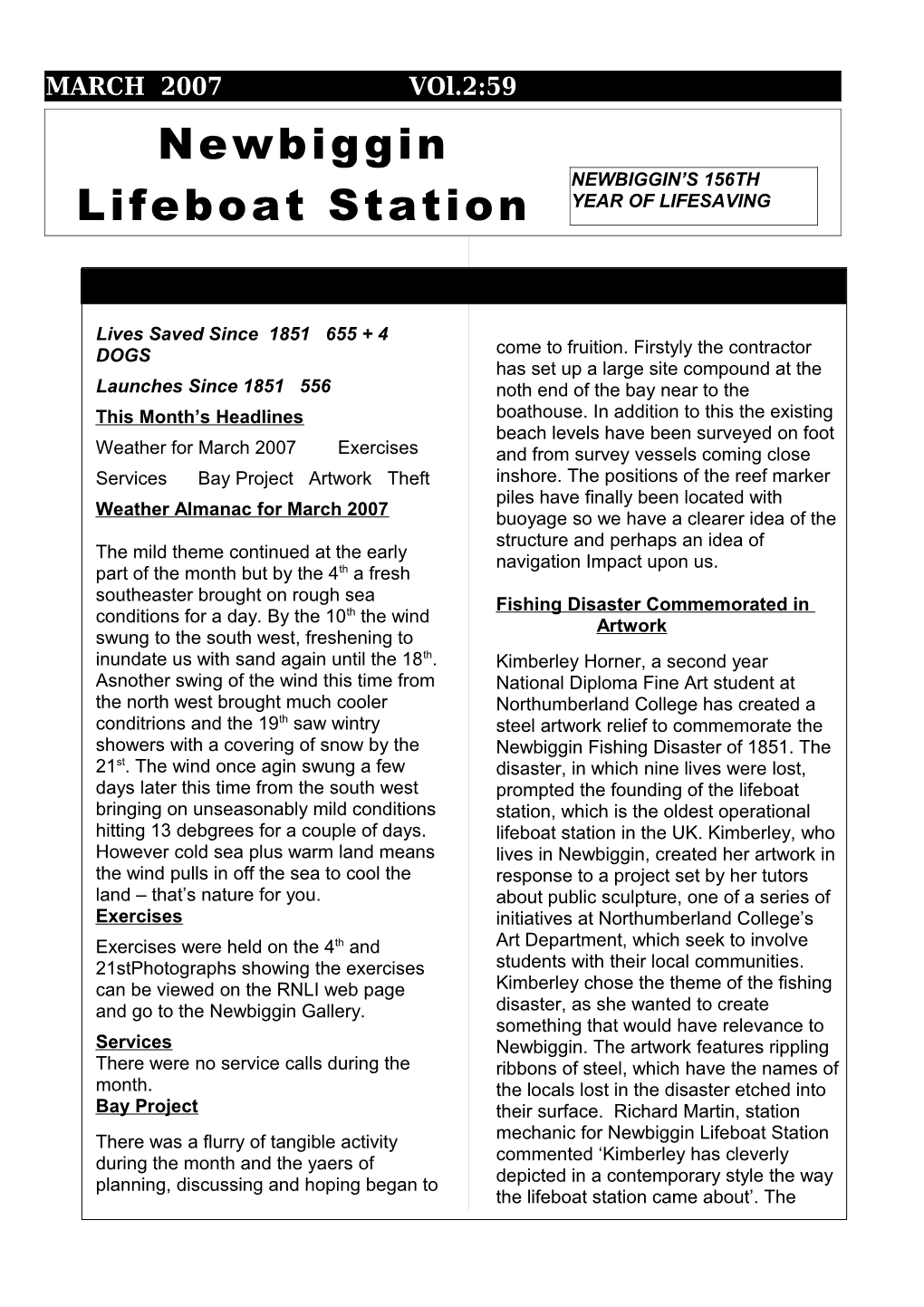 2 Newbiggin Lifeboat Station - 2 s1