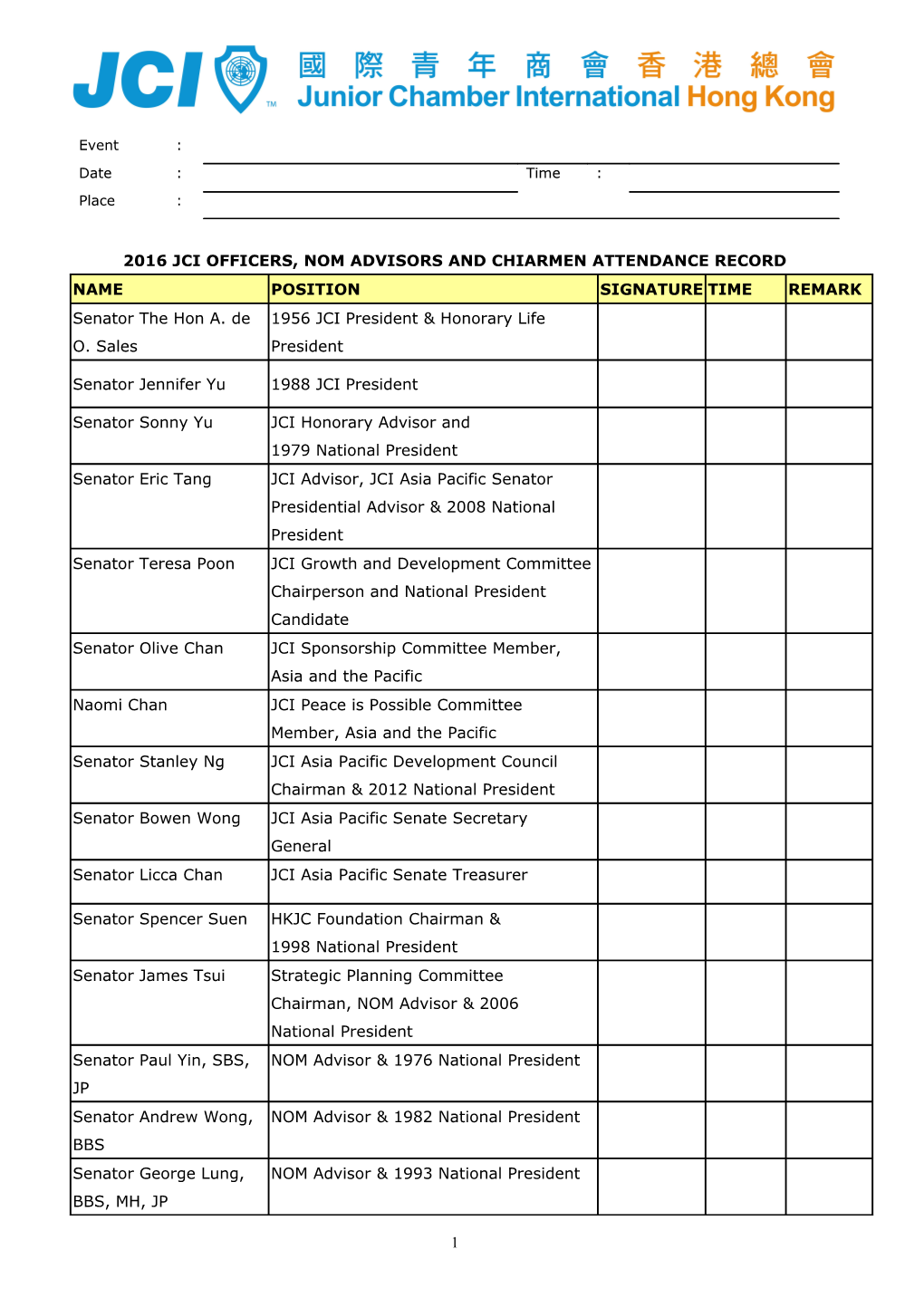 Junior Chamber International Hong Kong