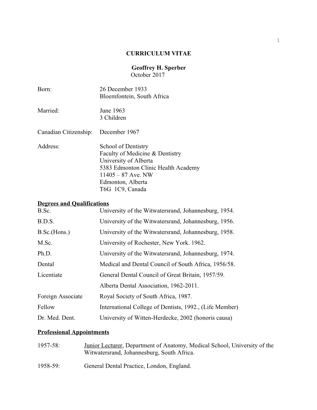 Curriculum Vitae s572