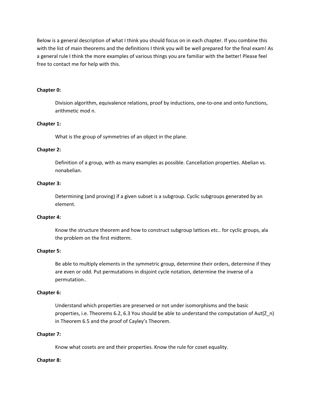 What Is the Group of Symmetries of an Object in the Plane