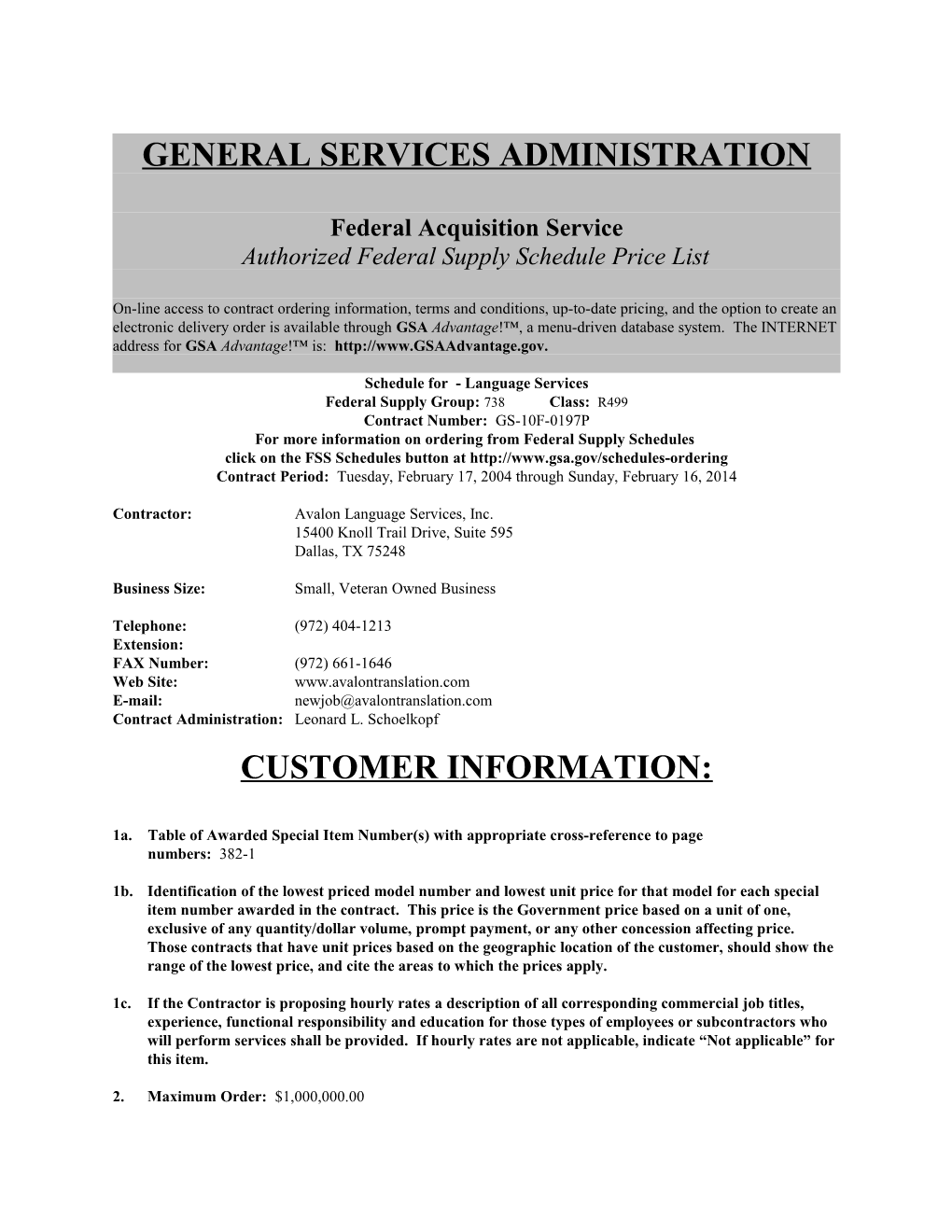 General Services Administration s24