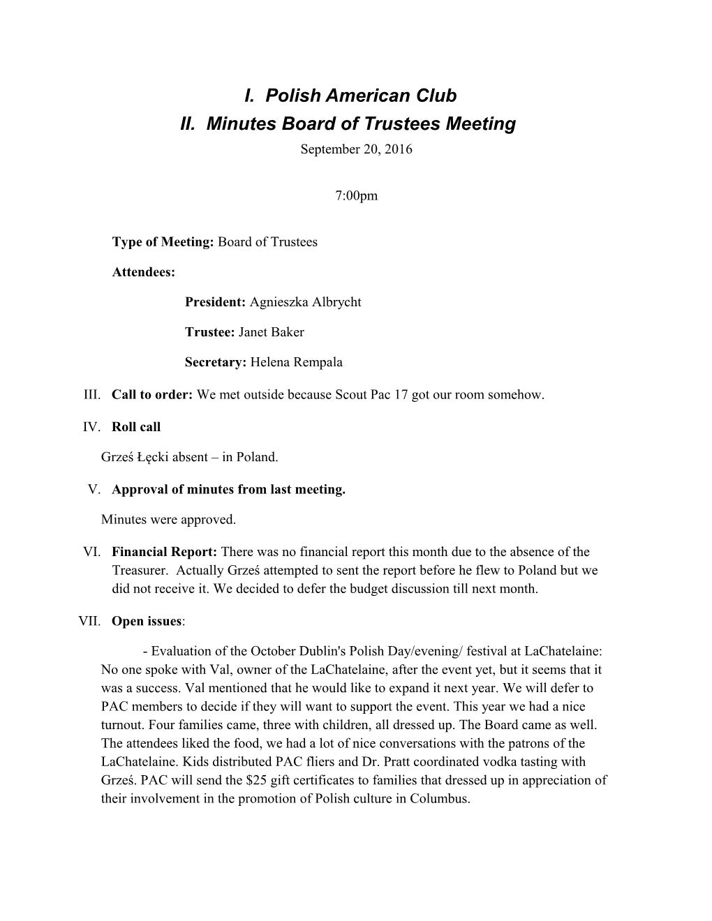 Formal Meeting Agenda s4