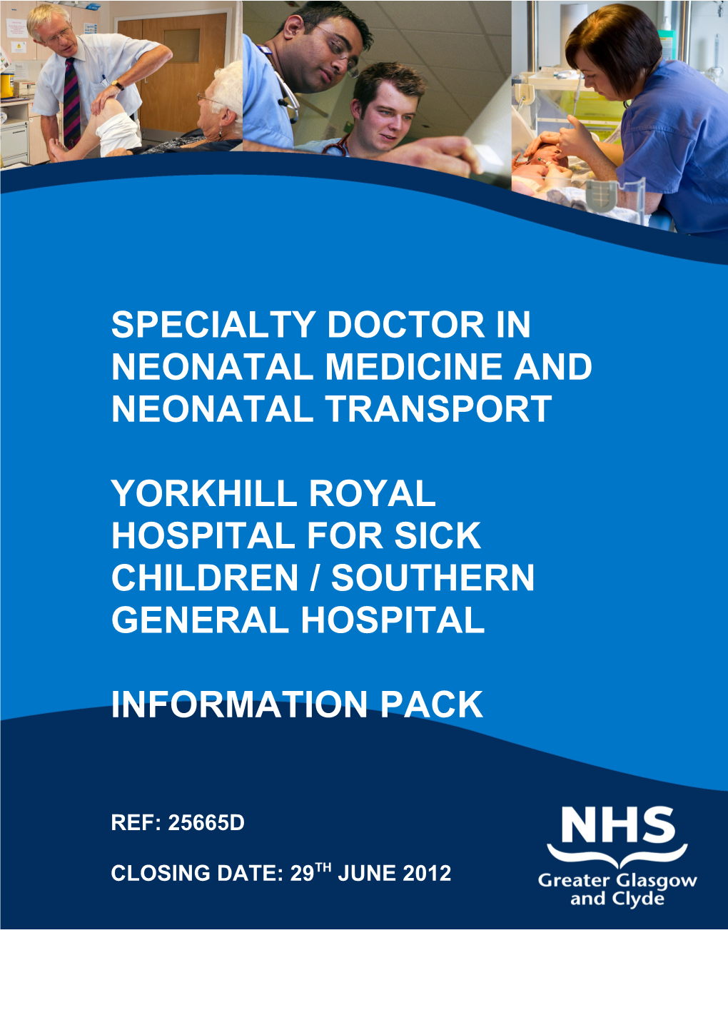 Specialty Doctor in Neonatal Medicine and Neonatal Transport