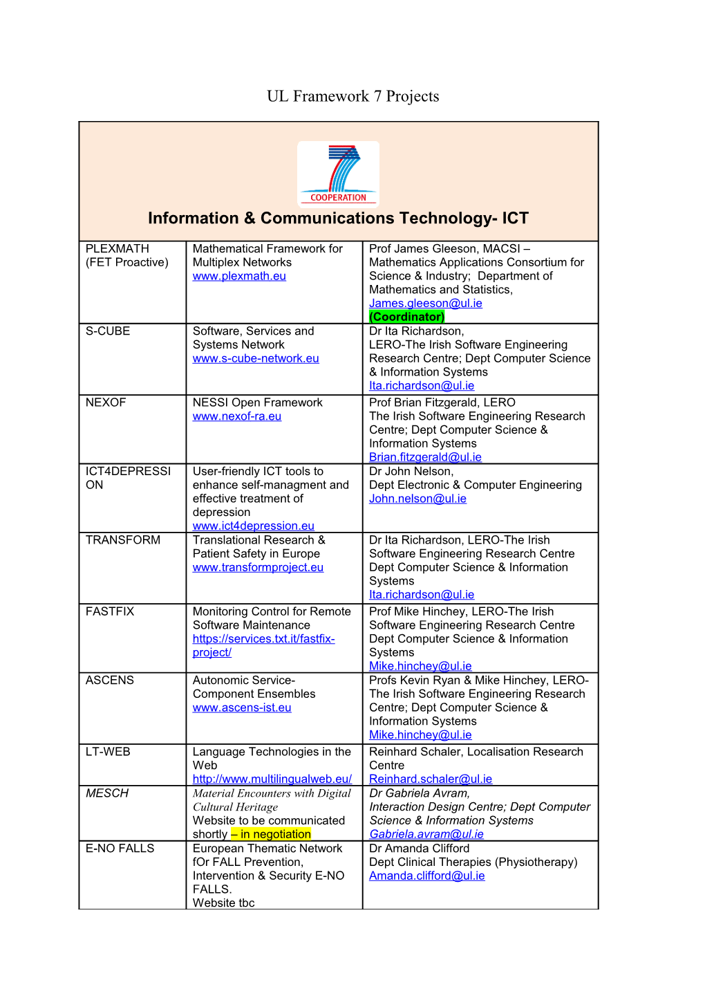 Nanosciences, Nanotechnologies, Materials & New Production Technologies (NMP)