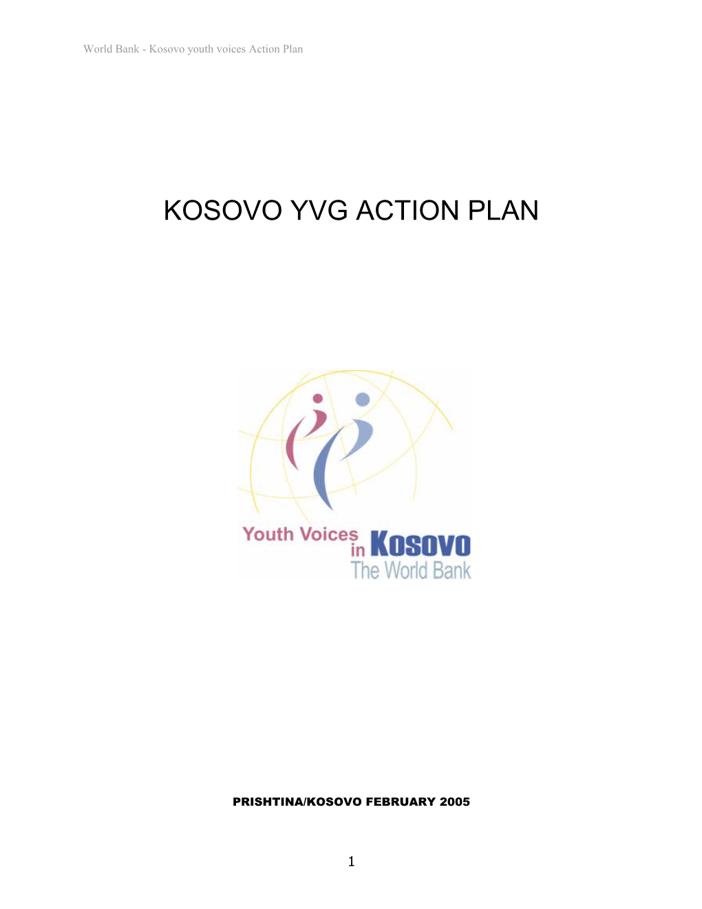 World Bank - Kosovo Youth Voices Action Plan