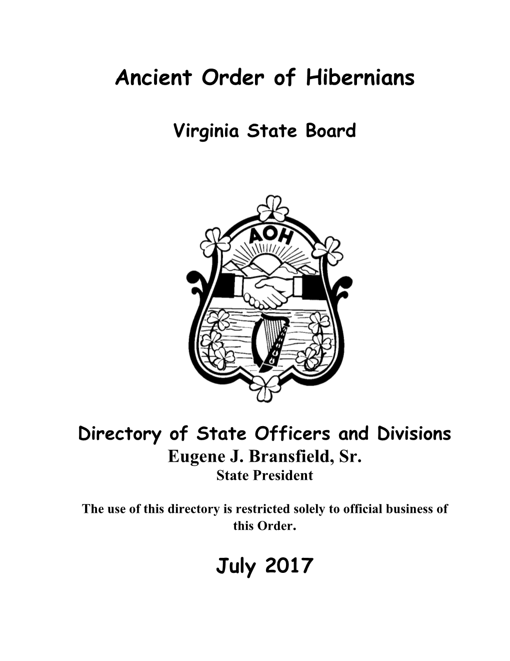 Ancient Order of Hibernians