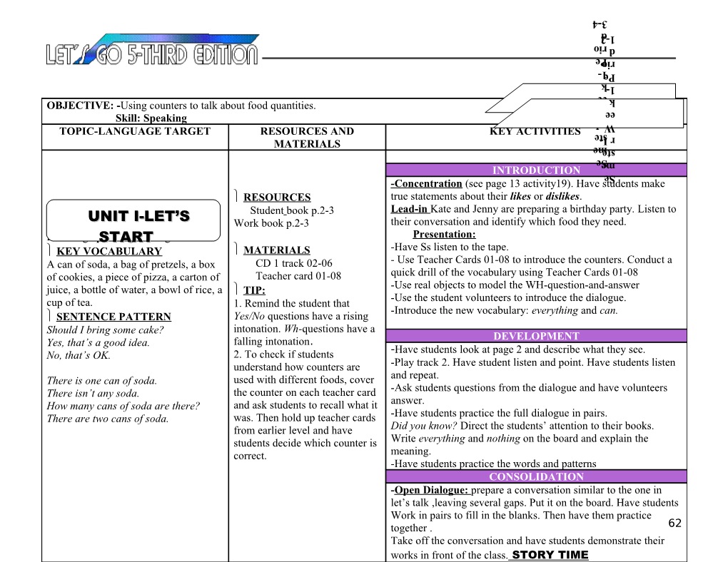 All Students Are Acquired to Pass the Stations Corresponding to Their Levels