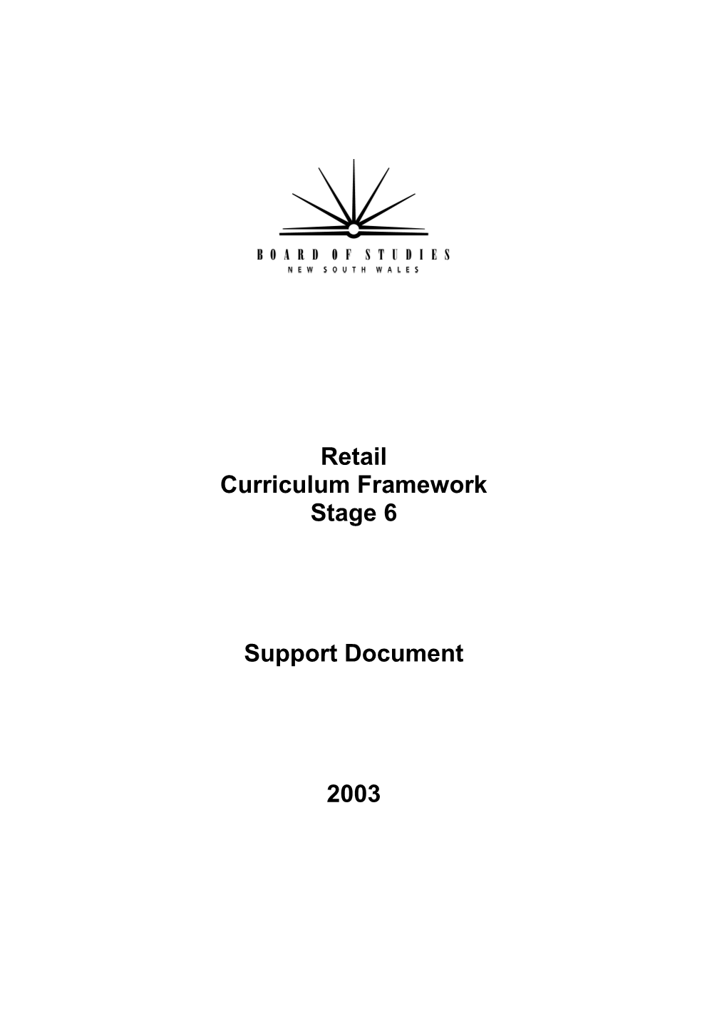 Curriculum Framework s1