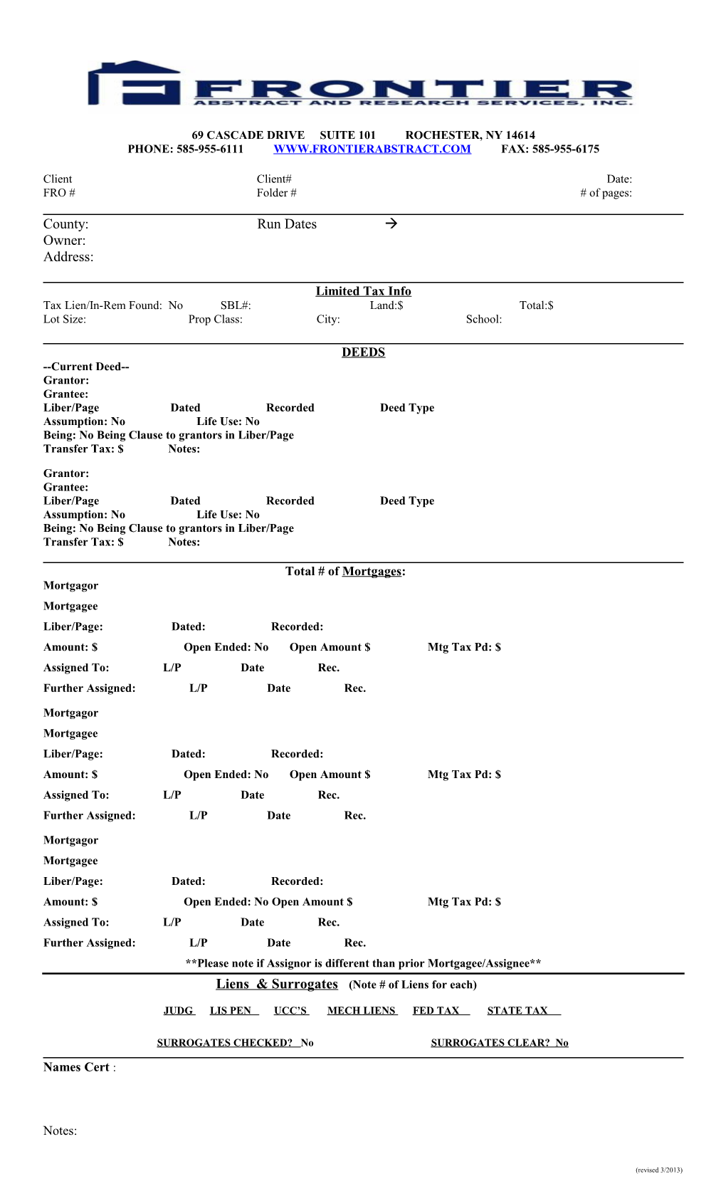 Liber/Page Inst # Dated Recorded Deed Type