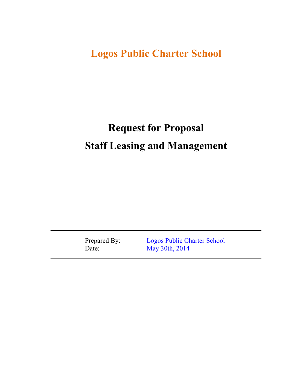 Logos Public Charter School