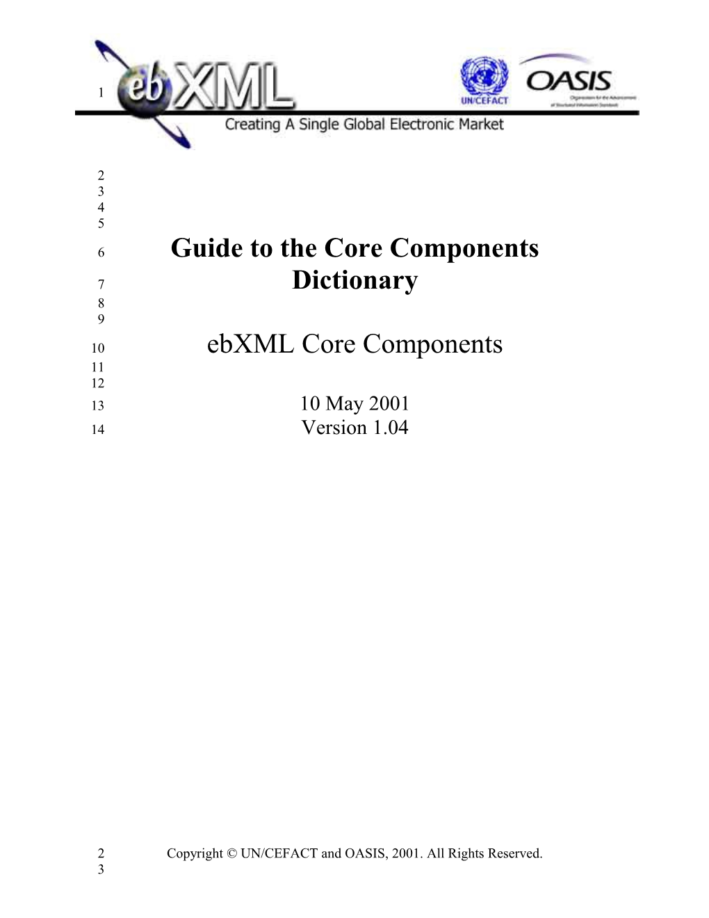 Guide to the Core Components Dictionary s1